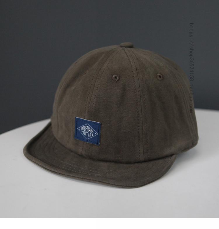 カジュアル キャップ シンプル パッチワーク つば短い ソフトトップ ベースボール レディース 春夏 ス..