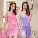 パジャマ 夏 冷感 ナイトガウン レディース 魅惑的 サスペンダー スカート シルク 薄手 レース 夏 魅力的 ホームウェア セクシー Vネック ナイトウェア ルームウェア