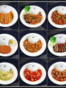 食品 サンプル リアル 見本 撮影 小道具 ディスプレイ 装飾品 フェイク 模擬 ワンプレート 丼 料理 洋食 シンプル