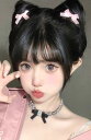 ウィッグ おしゃれ 女性用 レトロ 漢服 ウィッグ ワンピース 猫耳 おだんご レトロ ヘア バッグ デイリー ヘア パッド