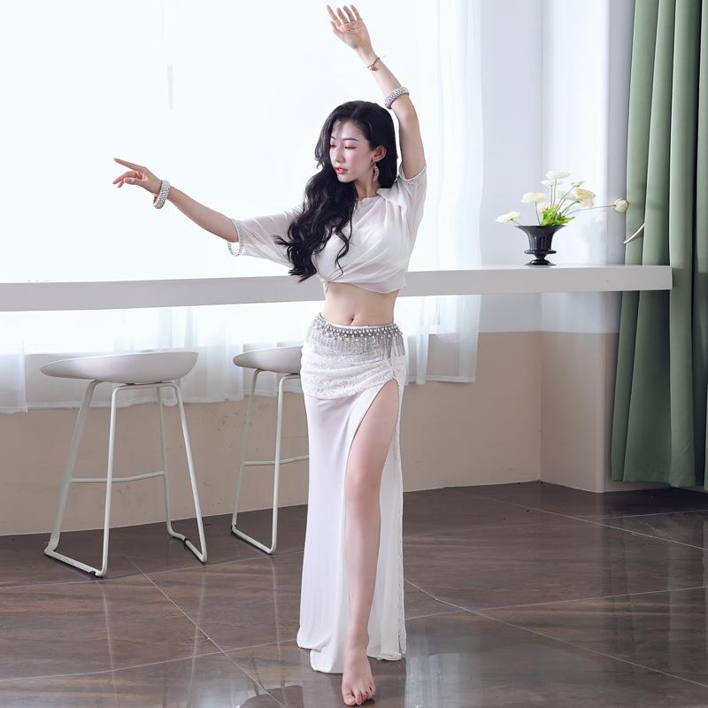 ベリーダンス 練習 服 春 新 セクシー ホット ラインストーン スーツ オリエンタル ダンス パフォーマンス 服 フェアリー