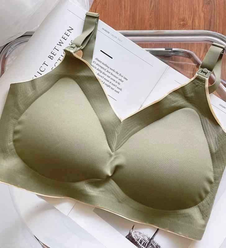 授乳ブラ 母乳育児 胸パッド付き ブラ 下着 授乳 ブラ たるみ防止 産後 授乳 大きい胸 大きいサイズ 妊婦 ブラ 脇高ブラ