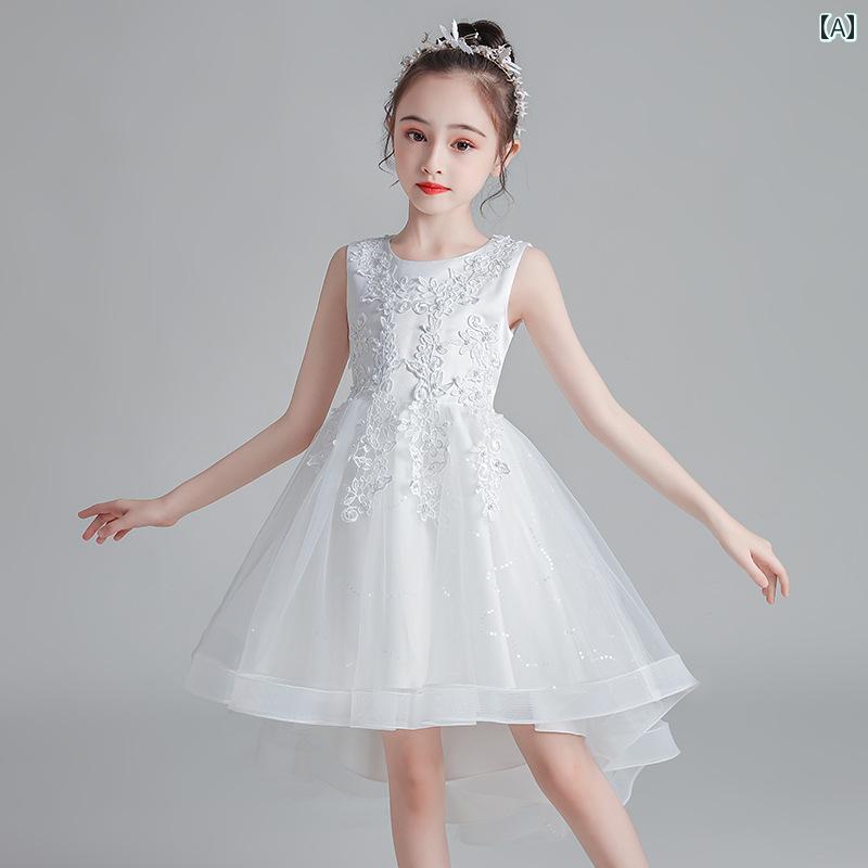 楽天way-ugo子供服 キッズドレス 発表会 女の子 パーティードレス 夏 衣装 結婚式 イブニングドレス ガールズ ステージ パフォーマンス 衣装