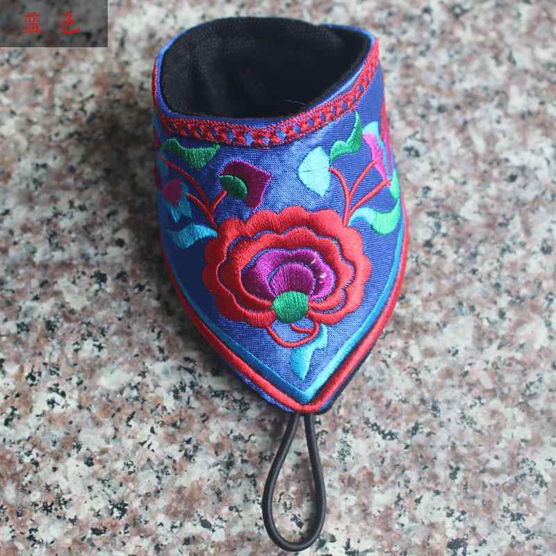 ブレスレッド 民芸品 フラワー 刺繍 装飾品 手首 エスニック ハンド アクセサリー 雑貨 小物 アンティ..