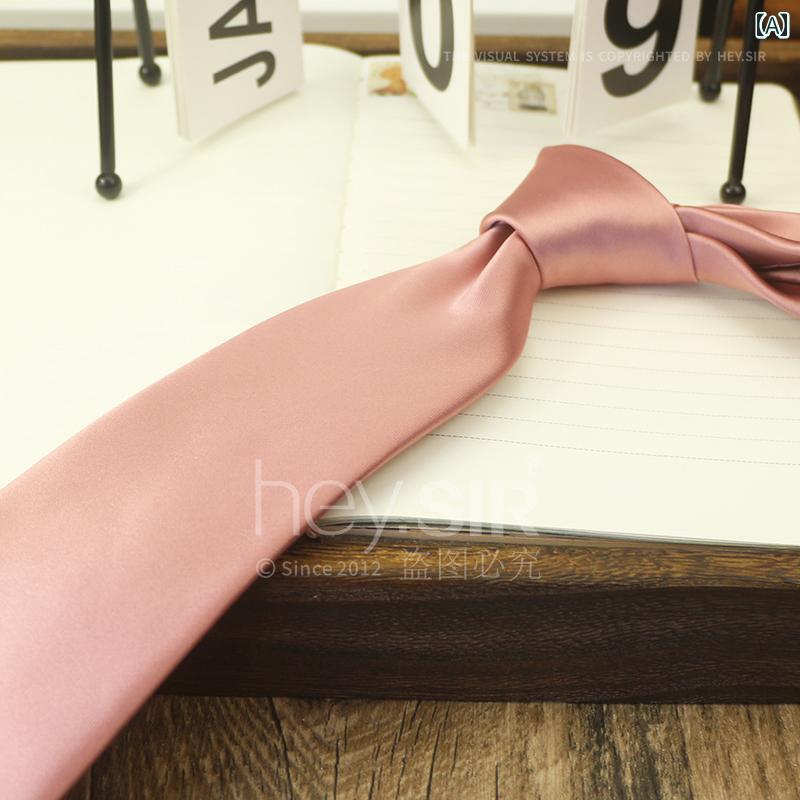 男性用 クラシック 無地 ネクタイ 韓国 ビジネス カジュアル 男女兼用 8cm 黒 白 キャラメル ミリタリ..