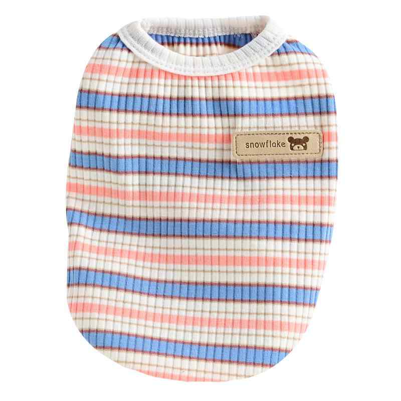 ペットグッズ 犬猫服 ドッグ ウェア シャツ 服 かわいい ベスト 衣装 弾性 薄手 室内 散歩 外出 ルーム..