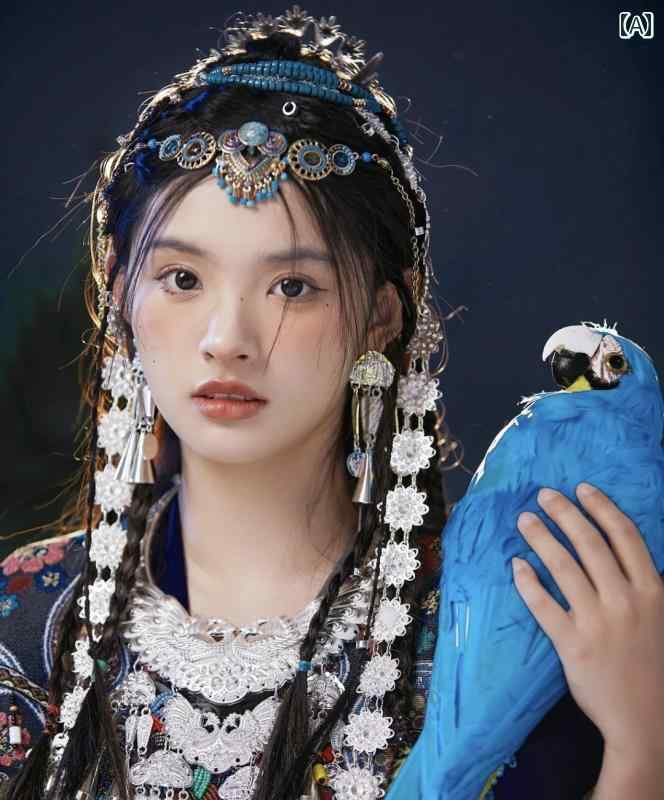 イヤリング シルバージュエリー 民族風 タッセル付 エキゾチック エスニック クール ジュエリー アクセサリー ファッション小物