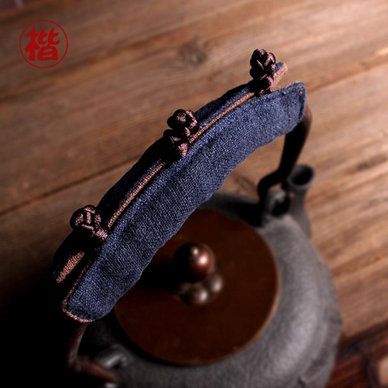 鉄瓶 持ち 手 カバー 急須 やかん ポット ケトル 取っ手 小さめ ハンドル 布 火傷 やけど 防止 熱くな..