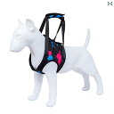歩行補助 ハーネス 犬 介護 高齢 ペット用品 中型 大型 怪我防止 散歩 通気性 快適 牽引 着脱簡単 調節可能 持ち運び リハビリ 術後 サポート 迷彩 赤...