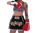 ボクシング パンツ キック ボクシング ムエタイ ショーツ サンダ トレーニングウェア 黒 スプリット パンツ 格闘 男性用 女性用 競技用 パンツ ユニセックス