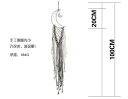 タペストリー おしゃれ 壁掛け 北欧 手織り ムーン スター ドリームキャッチャー ベッド 装飾 リビング 背景 部屋 吊り下げ マクラメ 月 星 グレー 白