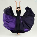 社交ダンス スカート 衣装 ベリーダンス ラテン モダン フラメンコ レディース 練習着 レッスン クラシック リバーシブル 2重 スリット ブラック レッド