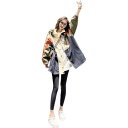 ウインドブレーカー レディース 春夏 長袖 ジップアップ フード ジャンパー カジュアル お出かけ アウトドア ミドル丈 ゆったり 大きいサイズ おしゃれ