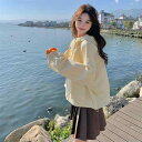 ウインドブレーカー レディース 春秋 ジャンパー アウター アウトドア スポーツ観戦 お出かけ カジュアル おしゃれ フード ジップアップ 韓国 大きいサイズ ...