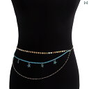 ボディースーツ セクシー ビキニ ベリーダンス レディース チェーンウエストアクセサリー おしゃれ 上品 華やか フェス レジャー 仕事 パーティー パフォーマンス ステージ ダンス コスチューム 衣装 クラブ 夜 映え