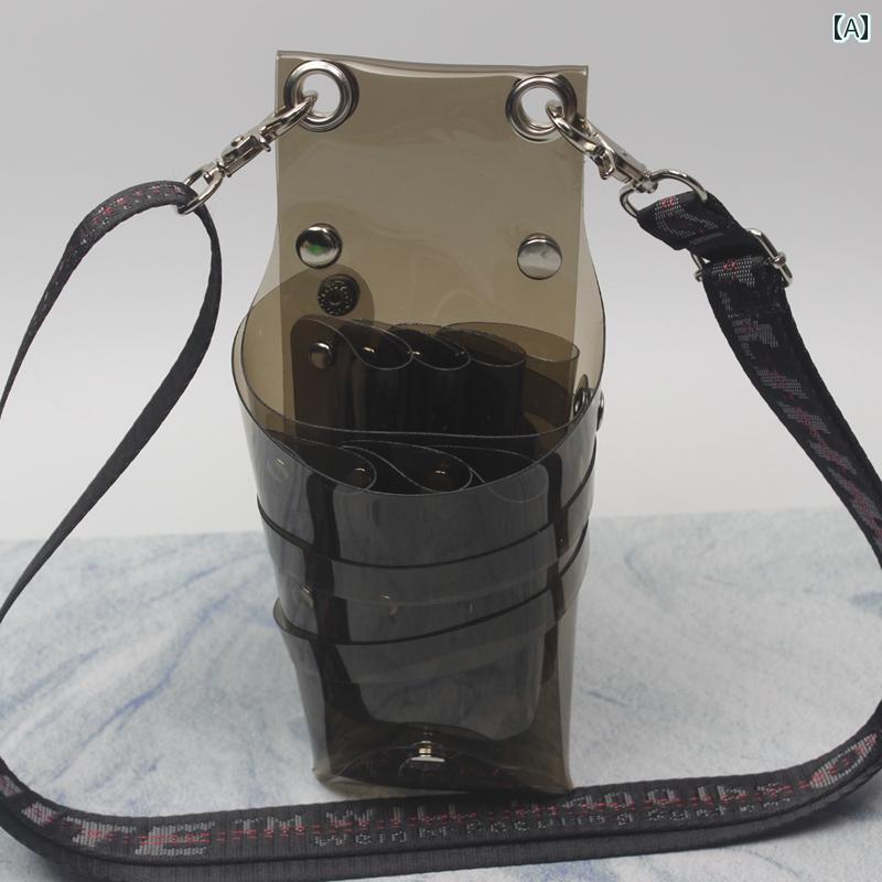 シザーバッグ はさみ ヘア カット ツール バッグ 美容師 ウエスト バッグ クロス ボディバッグ オール ..