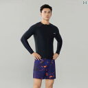 サーフスーツ ラッシュガード ウェットスーツ 長袖 大きいサイズ メンズ 日焼け防止 水着 セパレート ダイビング サーフィン ビーチ 紫外線対策 アクティブ ...