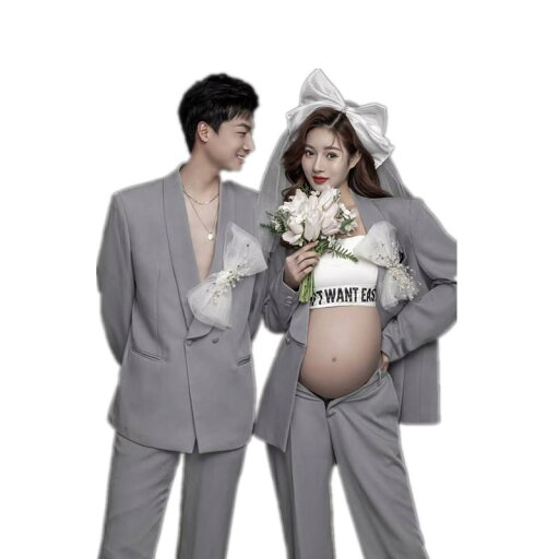 マタニティ フォト 衣装 写真撮影 妊婦 レディース メンズ カップル ジャケット パンツ ブラ スタジオ 記念 イベント シンプル 無地 かっこいい お揃い リボン ベール マタニティ フォト 衣装 写真撮影 妊婦 レディース メンズ カップル ジャケット パンツ ブラ スタジオ 記念 イベント シンプル 無地 かっこいい お揃い リボン ベール