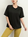 ヨガ ウェア レディース 夏 薄手 半袖 フィットネス トップス ランニング メッシュ 速乾 スポーツ Tシャツ ブラウス 吸湿性 通気性 ナイロン アウトドア