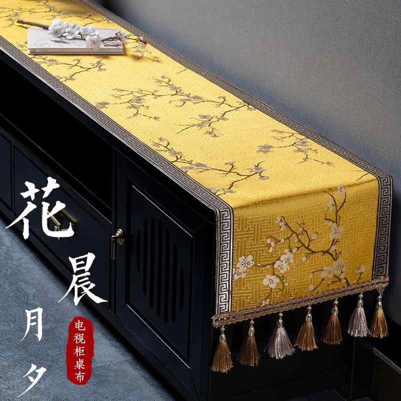 テーブルランナー クロス マット チャイナ風 防水 レトロ エレガント 高級感 サテン おしゃれ 花柄 ユニーク 個性的 マルチカバー インテリア ホームデコ 装飾 滑り止め