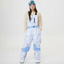 レディース スノボウエア 冬 スキー 服 スーツ ダブル スノーボード プロ 防水 暖かい スキー服 パンツ 装備 セット オーバーオールセット ジャケット付き