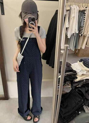 デニム オーバーオール サロペット デニム サスペンダー 若見え かわいい おしゃれ レディース 夏 ポルカドット ハイウエスト スリム ストレート ワイドレッグ レングス ジャンプスーツ サスペンダー 若見え かわいい おしゃれパンツ デニム オーバーオール サロペット デニム サスペンダー 若見え かわいい おしゃれ レディース 夏 ポルカドット ハイウエスト スリム ストレート ワイドレッグ レングス ジャンプスーツ サスペンダー 若見え かわいい おしゃれパンツ