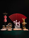 アクセサリー ディスプレイ ラック トレイ スタンド ショップ 商業 おしゃれ ピンク ネックレス イヤリング ピアス リング 収納 小道具