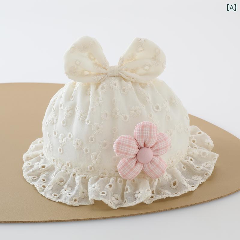 ベビー 赤ちゃん用品 幼児用 サンバイザー かわいい おでかけ レジャー おしゃれ 涼感 夏 薄手 ヘッド..