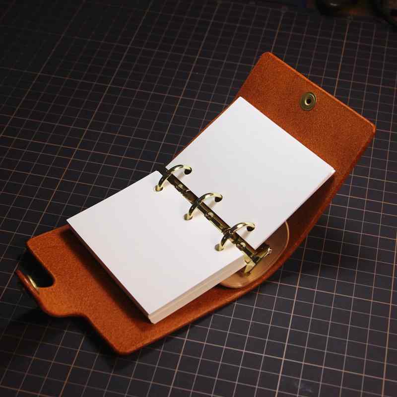 手帳カバー 小型 メモ帳 日記 牛革 ビジネス クール クリスマス ギフト
