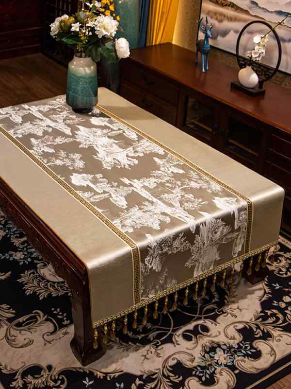 テーブルランナー 中国 コーヒーテーブル テーブルクロス 生地 テーブルマット 長方形 センタークロス サイドテーブル テーブルライナー