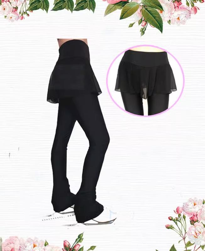 フィギュア スケート ウィンター アイス スポーツ ウェア 服 トレーニング パンツ 子供用 大人用 ショート スカート ワンピース ズボン レディース