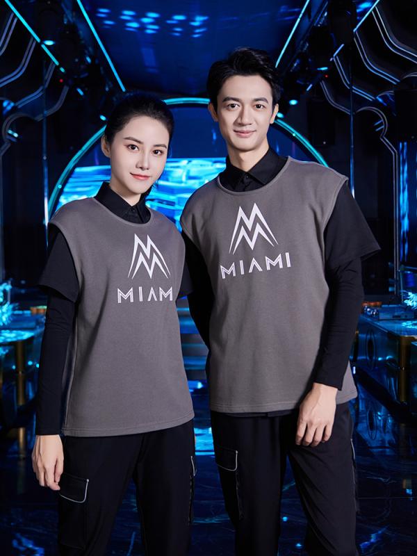 飲食店 ユニフォーム 制服 作業着 おしゃれ ファッション ナイトクラブ バー ウェイター 秋冬 長袖 大きいサイズ ポリエステル セット メンズ レディース