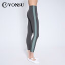 メンズ ダンス バレエ パンツ トレーニング フィットネス タイツ スパッツ レギンス ストレッチ 九分丈 ストライプ