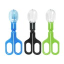 爬虫類 昆虫 ピンセット 餌やり 捕獲 掃除 キャッチャー 蜂 クリップ ハサミ 多機能 子供用 黒 青 緑 大きいサイズ 観察 生物学 化学 餌 昆爬虫類 昆虫 捕獲 おもちゃ