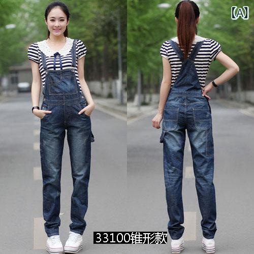 オーバーオール サロペット ガーリー 大人かわいい カジュアル パンツ スリム デニム サスペンダー レディース 韓国 新新入生 大きいサイズ ズボン テーパード 秋 薄手 ロング