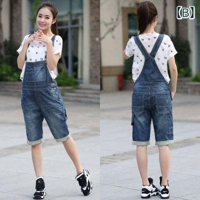 オーバーオール サロペット ガーリー 大人かわいい カジュアル パンツ スリム デニム サスペンダー レディース 韓国 新新入生 大きいサイズ ズボン テーパード 秋 薄手 ロング