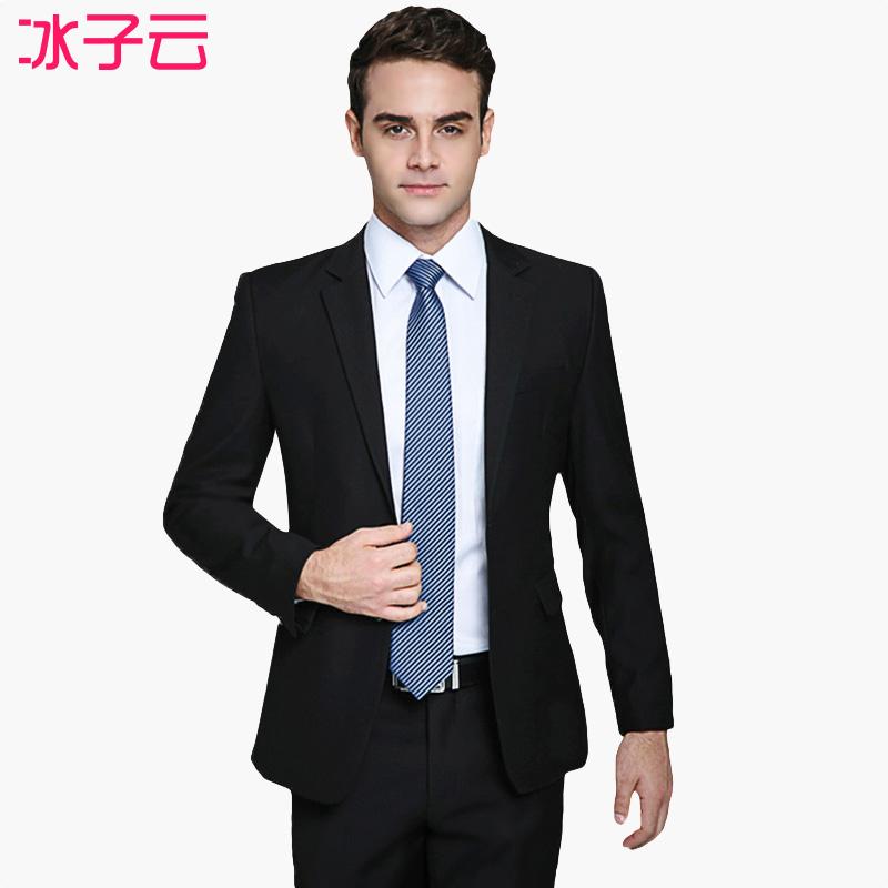 メンズ ビジネス スーツ セット ジャケット ブレザー ズボン パンツ ロング フィット ツーピース 秋冬 男性 清楚 衣料品 面接 仕事 フォーマル 作業服 紳士服(4)