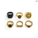 メンズ レディース リングセット アクセサリー おしゃれ きれい 高級感 煌びやか デート ペア イベント フェス パーティ パフォーマンス ダンス コスチュー...