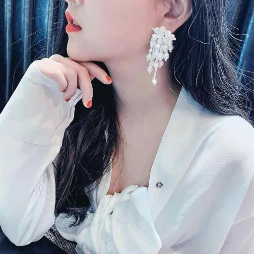 パールイヤリング レトロ イヤリング レディース リボン 花 夏 優しい ピアス アクセサリー ジュエリー ファッション パールイヤリング レトロ イヤリング レディース リボン 花 夏 優しい ピアス アクセサリー ジュエリー ファッション