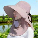 帽子 フェイスカバー サマー 屋外作業 アウトドア 自転車 レディース メンズ ファッション 帽子 日除け 日焼け防止 紫外線対策 レジャー 農作業 夏 フェイ...