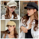 キャスケット帽 韓国 プリント 画家帽子 春夏秋 レディース 旅行 サンシェード キャスケット 帽子 英国 レトロ 文学 ベレー帽 八角帽子 ユニセックス ペイ...
