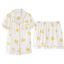 パジャマ ルームウェア セット ナイトウェア レディース 夏 冷感 薄手 半袖 ショーツ ホーム 服