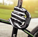 バイク 自転車 盗難防止 チェーンロック アクセサリー 5桁 パスワード ダイヤル式 ポータブル ブラック 錆びない 防水 セキュリティ 反射 安全