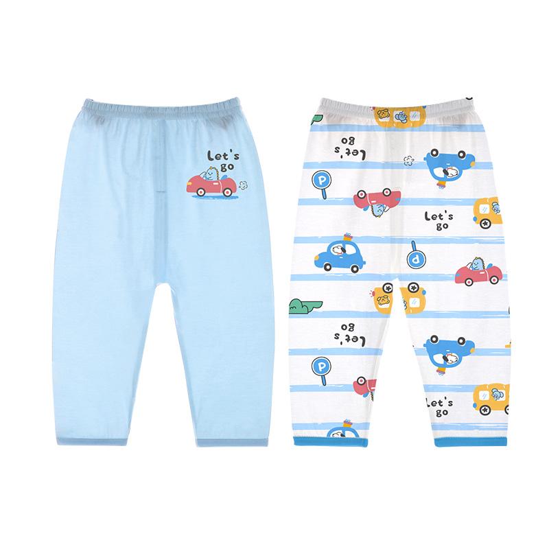 赤ちゃん用品 ベビー服 キッズ 子供服 かわいい カジュアル 快適 ズボン パンツ 2点セット 夏 ゆったり 春夏 薄手
