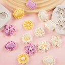 チョコレート モールド 型 シリコン 製菓用 お菓子作り 家庭用 キッチン用品 バレンタイン 誕生日 お祝い デコレーション レトロ 小さめ 花 宝石