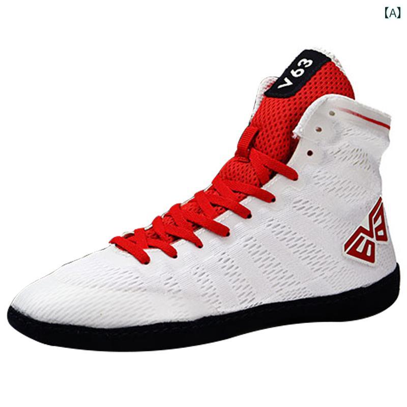 ボクシング シューズ メンズ フィットネス スクワット ファイティング トレーニング インドア スポーツ レスリング