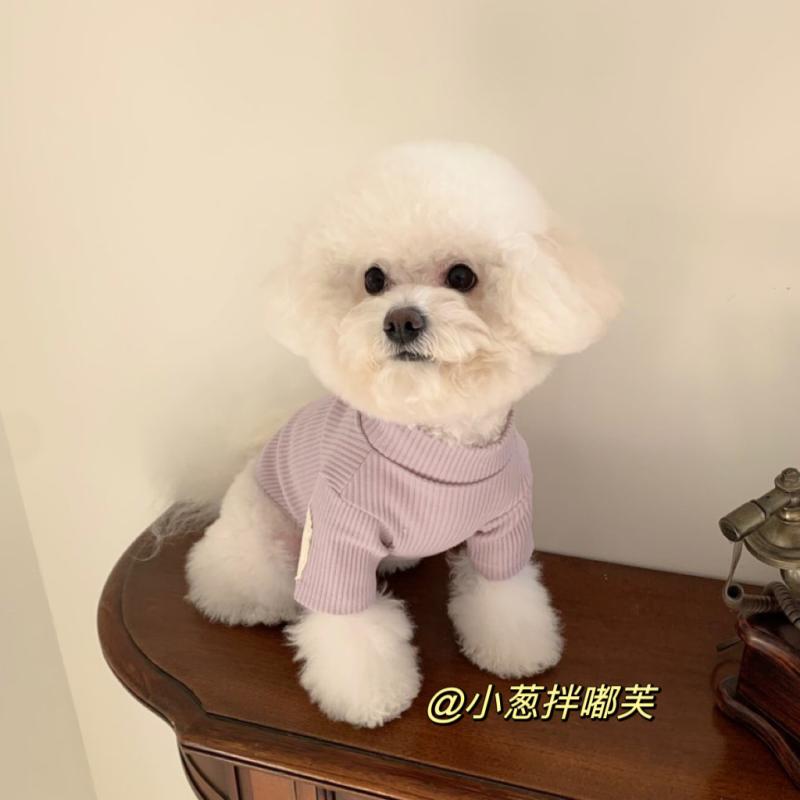 ペット服 洋服 ワンちゃん 猫ちゃん おしゃれファッション レイヤリング シャツ 犬 コント ラスト カラ..