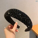 幅広 カチューシャ 太め ヘアアクセサリー 髪留め おしゃれ キラキラ レディース ハイエンド ヘッドバンド アメリカ ファッション 個性 シンプル ホット ス...
