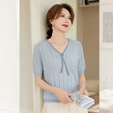 パンツスーツ シャツ ブラウス オーバーシャツ 母の日 ママ 夏服 セット 洋風 半袖 女性 夏 トップス カジュアル 通勤 休日 リゾート ママ友 お食事 デ...
