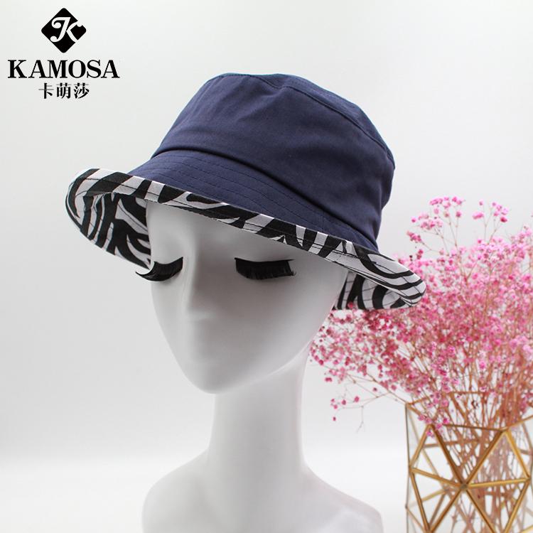 ハット レディース 夏 ロールエッジ ソリッドカラー バケットハット 韓国 カジュアル 日焼け防止 帽子 ..